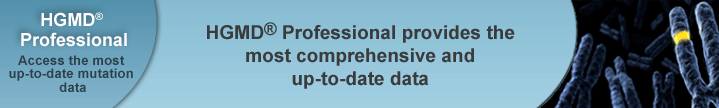 HGMD Professional banner